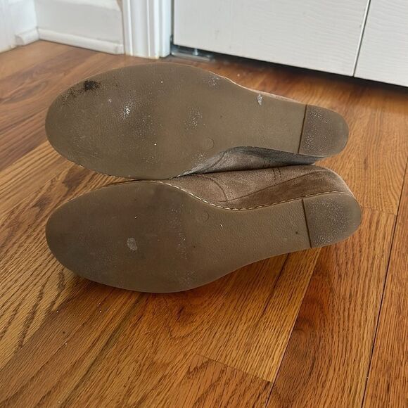 Bjorndal Womens Rachel Wedge Heel Chukka Bootie Shoes Booties Taupe 8.5 - Picture 6 of 8